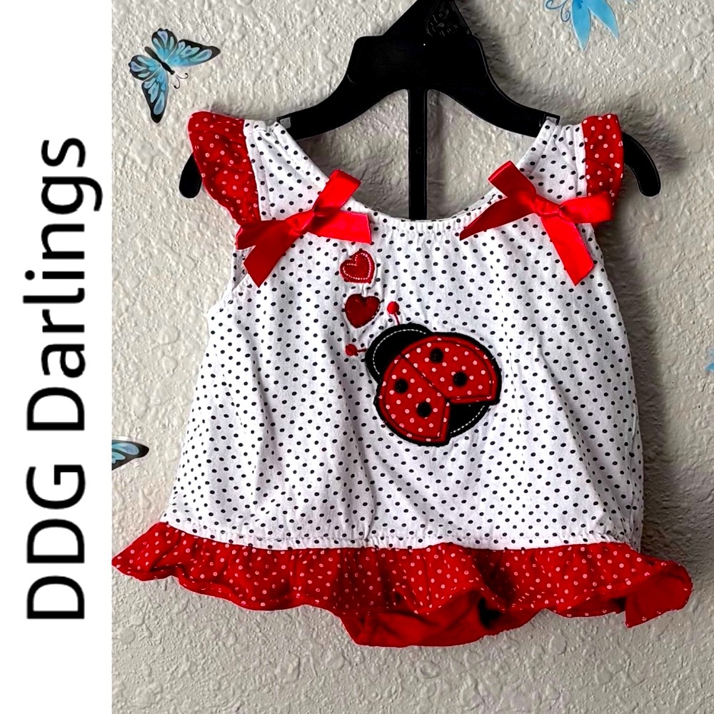 🐞Polka Dot Ladybug Dress DDG Darlings